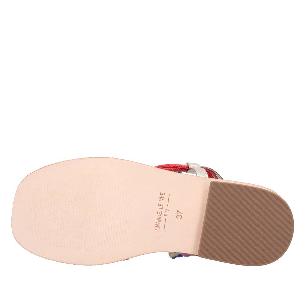 EMANUELLE VEE Sandali In Pelle