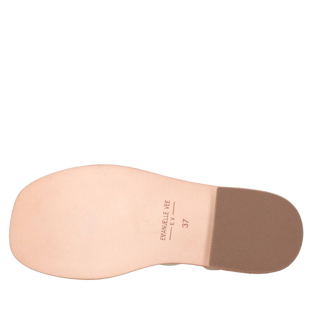 EMANUELLE VEE Sandali In Pelle