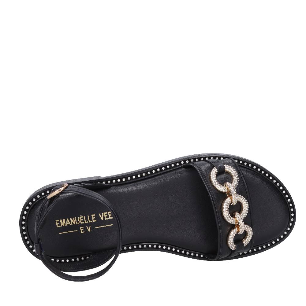 EMANUELLE VEE Sandali In Pelle
