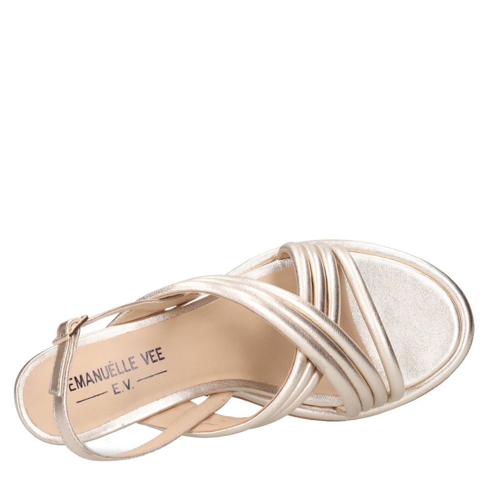 EMANUELLE VEE Sandali In Pelle