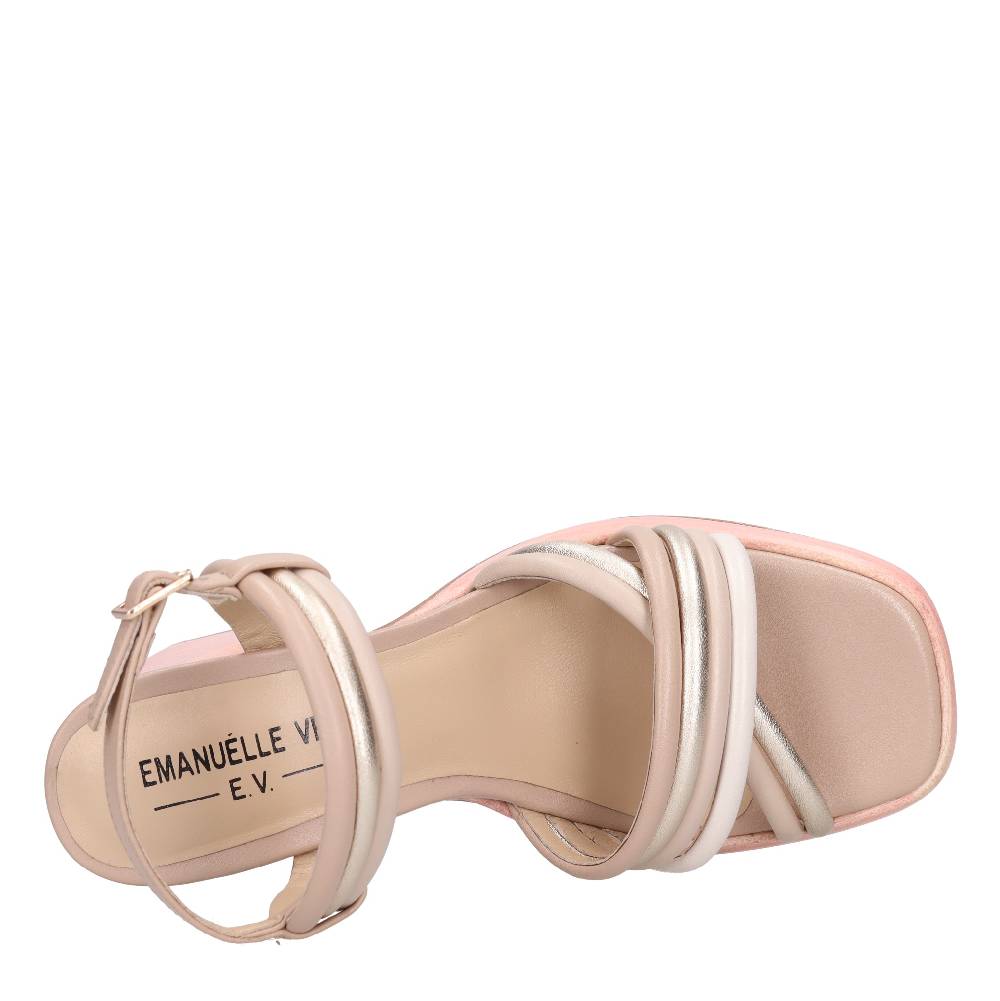 EMANUELLE VEE Sandali In Pelle