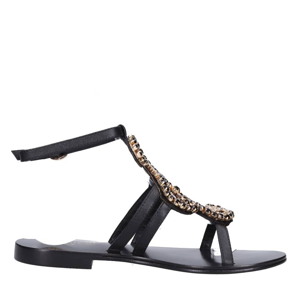 EMANUELLE VEE Sandali In Pelle