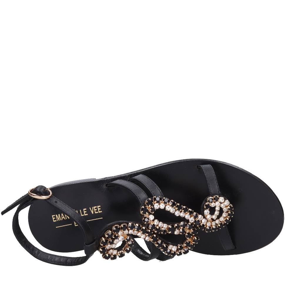 EMANUELLE VEE Sandali In Pelle