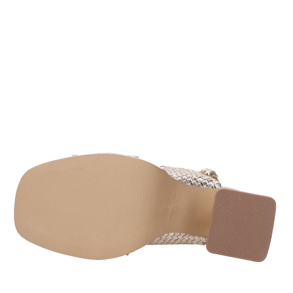 EMANUELLE VEE Sandali In Pelle