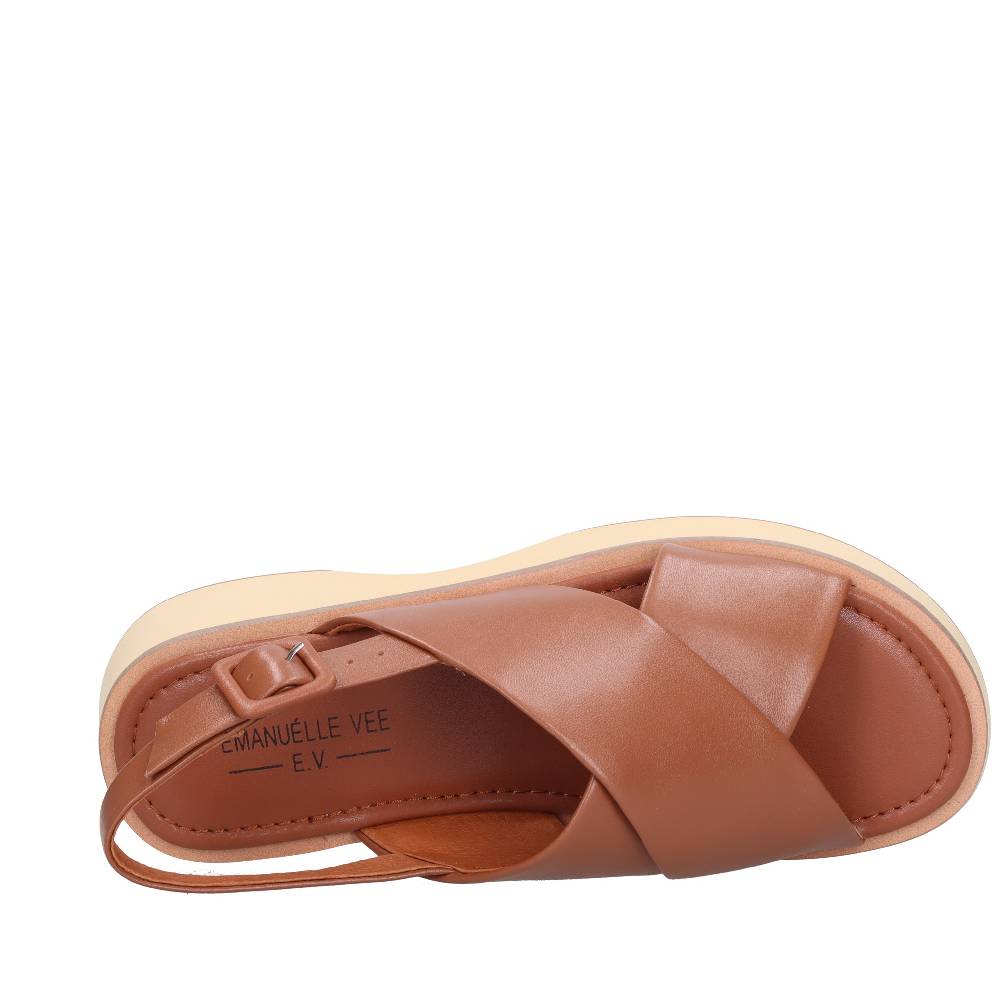 EMANUELLE VEE Sandali In Pelle
