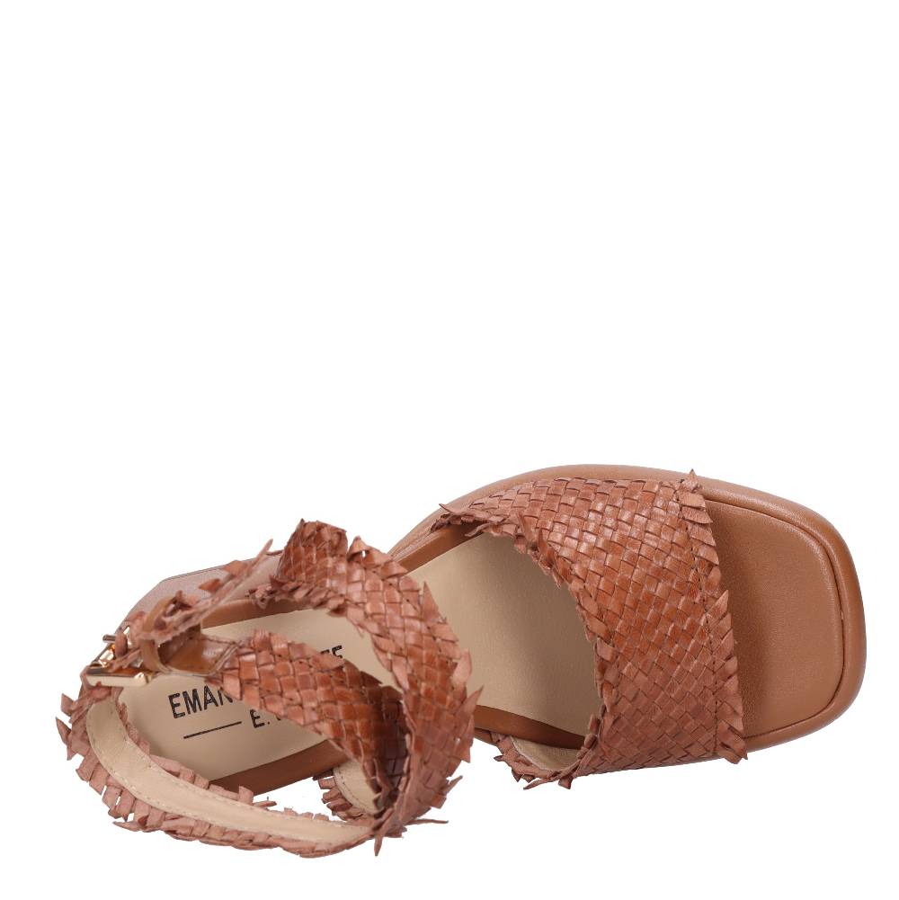 EMANUELLE VEE Sandali In Pelle