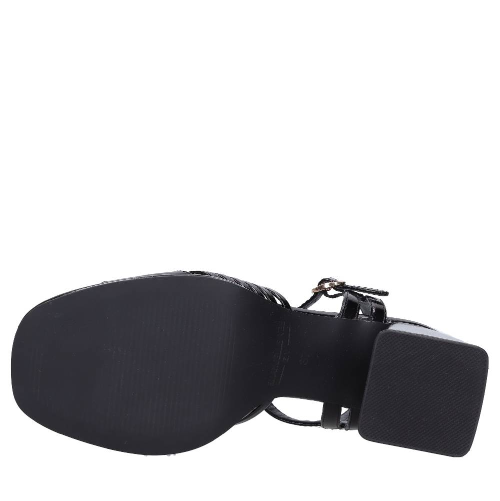 EMANUELLE VEE Sandali In Vernice