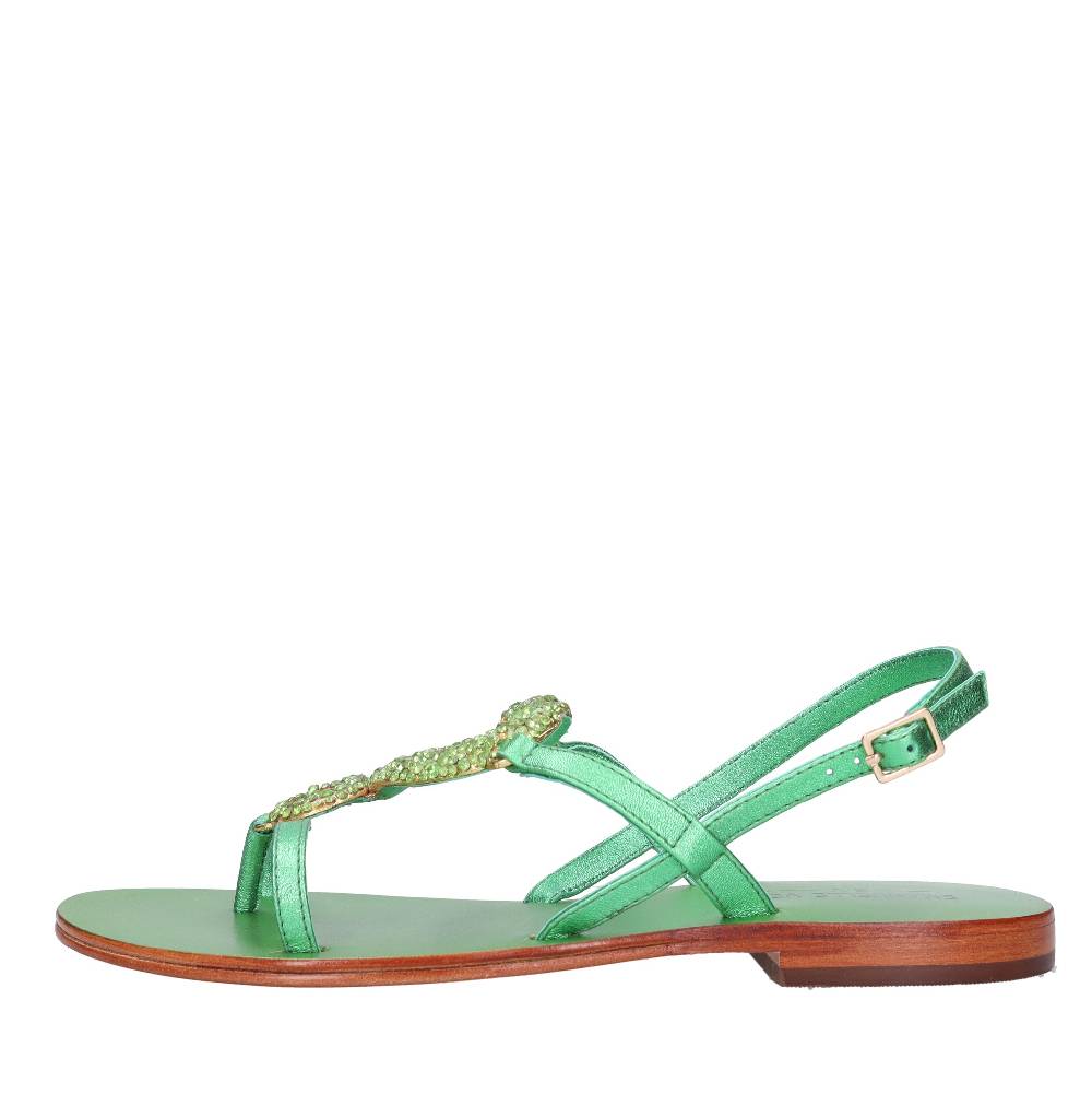 EMANUELLE VEE Sandali infradito in pelle