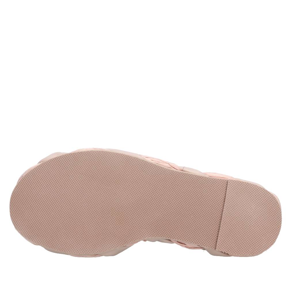 EMANUELLE VEE Sandali Zeppa In Pelle