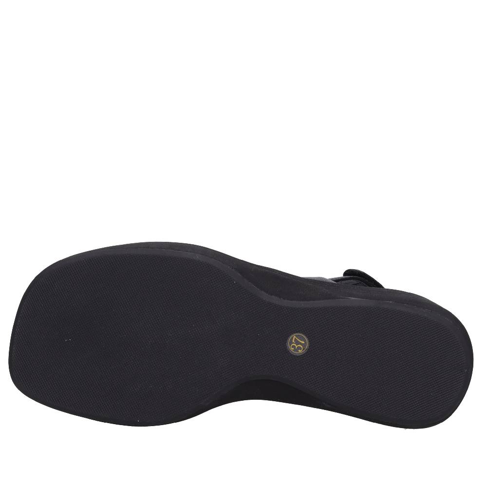 EMANUELLE VEE Sandali Zeppa Pelle