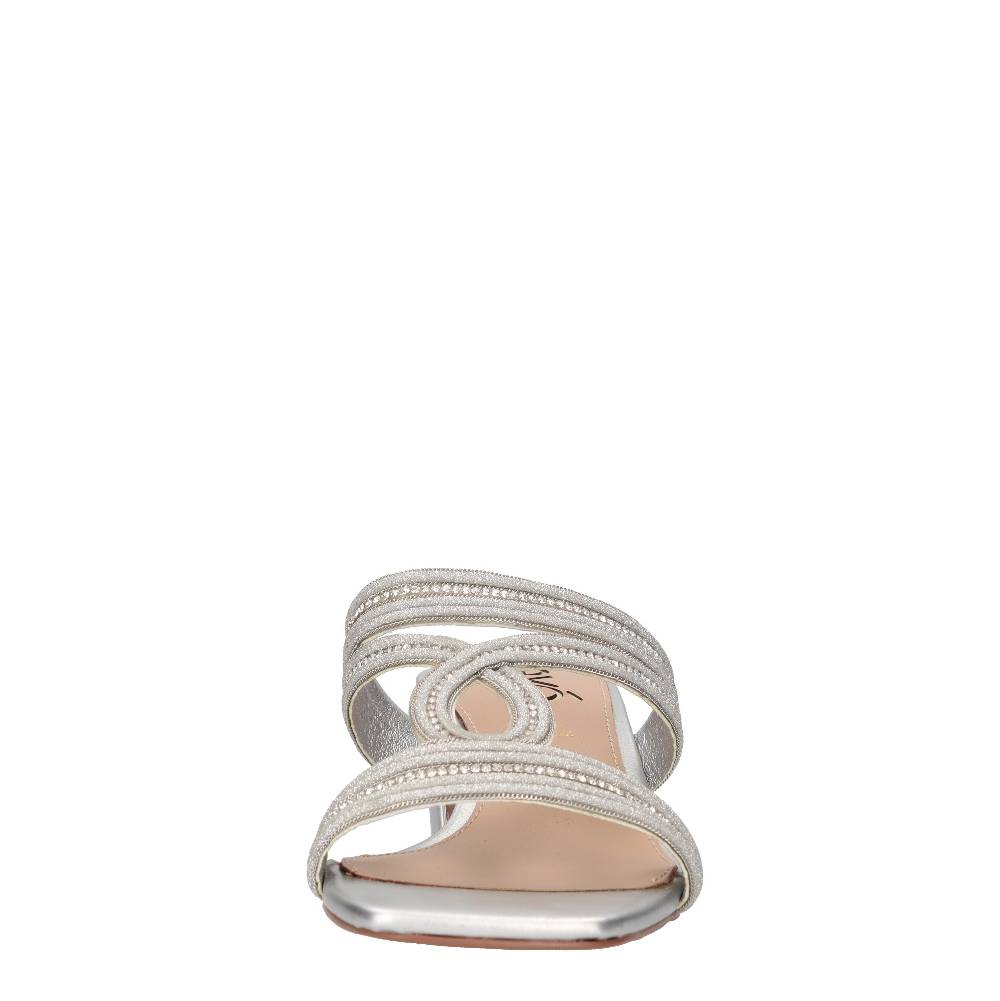 EXE Mules In Ecopelle E Strass