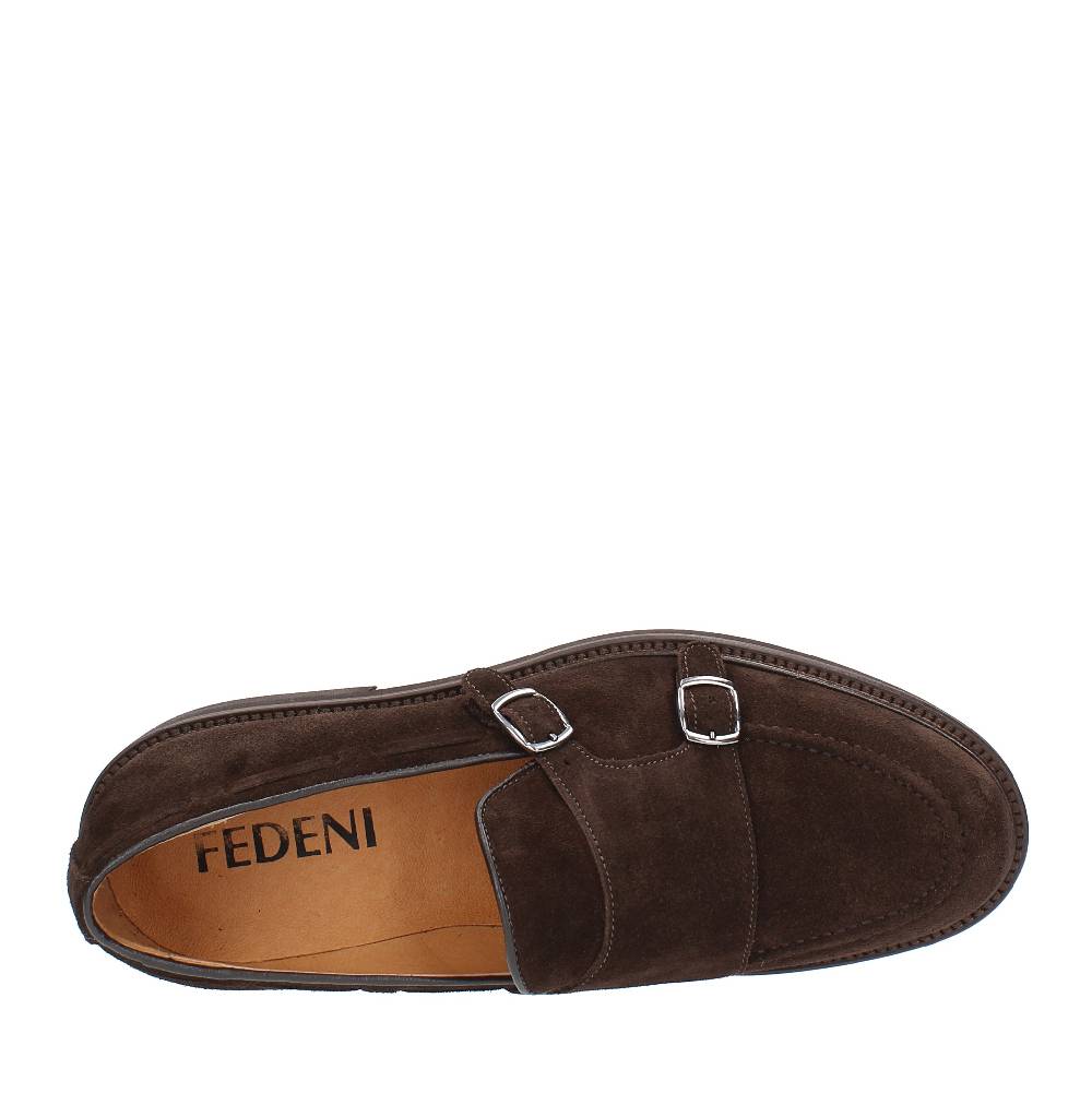 FEDENI Mocassini In Camoscio