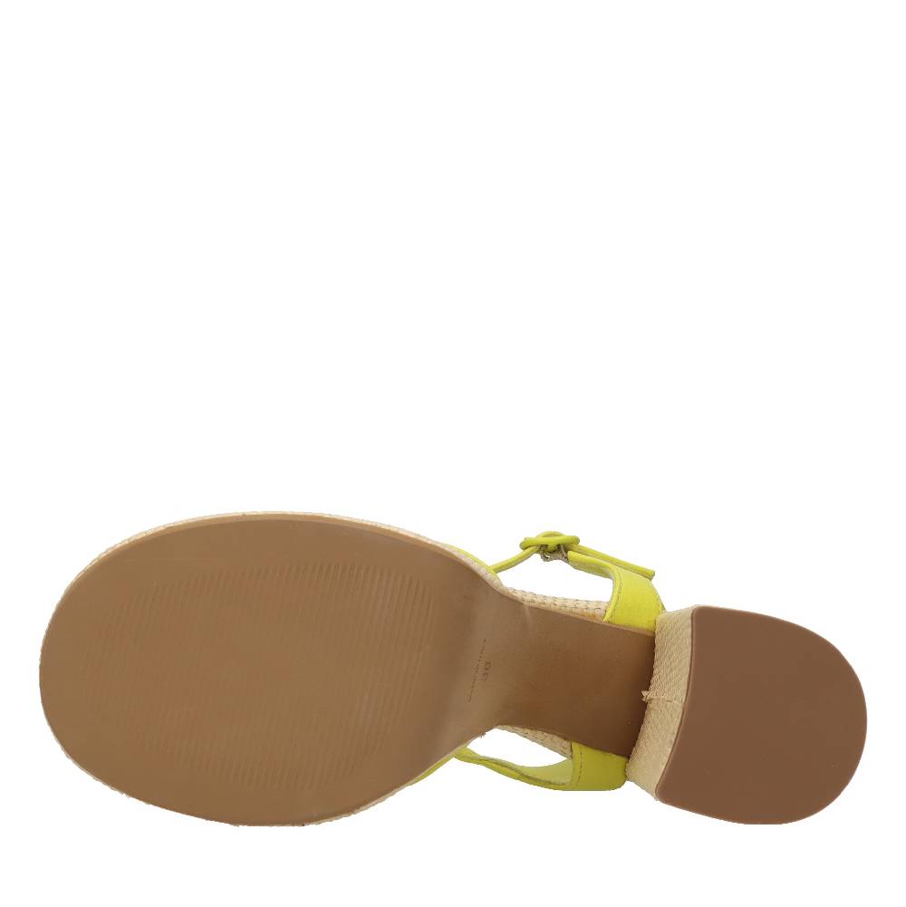 FESTA Sandali In Rafia E Pelle