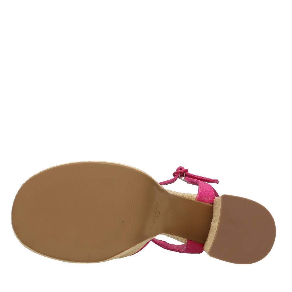 FESTA Sandali In Rafia E Pelle