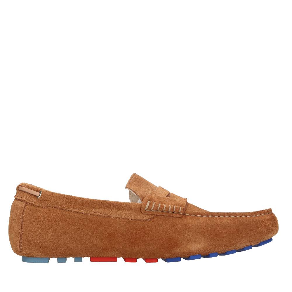 FLUCHOS Mocassini In Camoscio