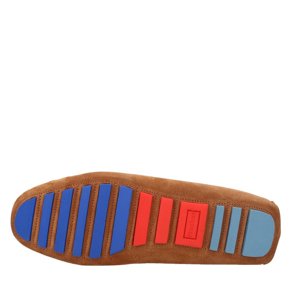 FLUCHOS Mocassini In Camoscio