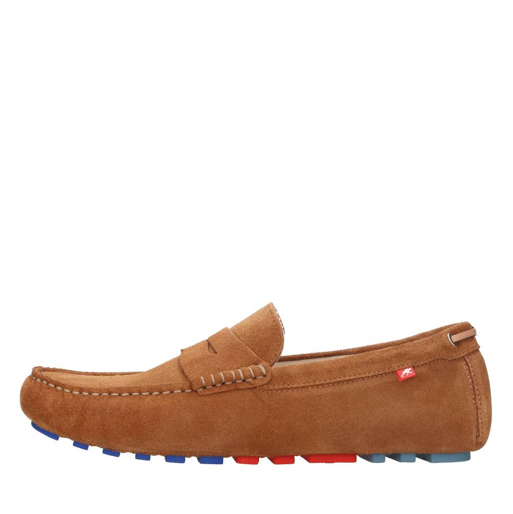 FLUCHOS Mocassini in camoscio