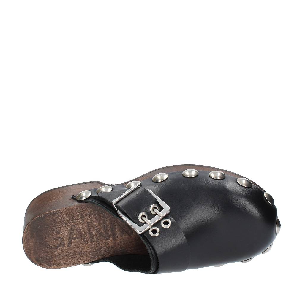 GANNI Mules In Pelle