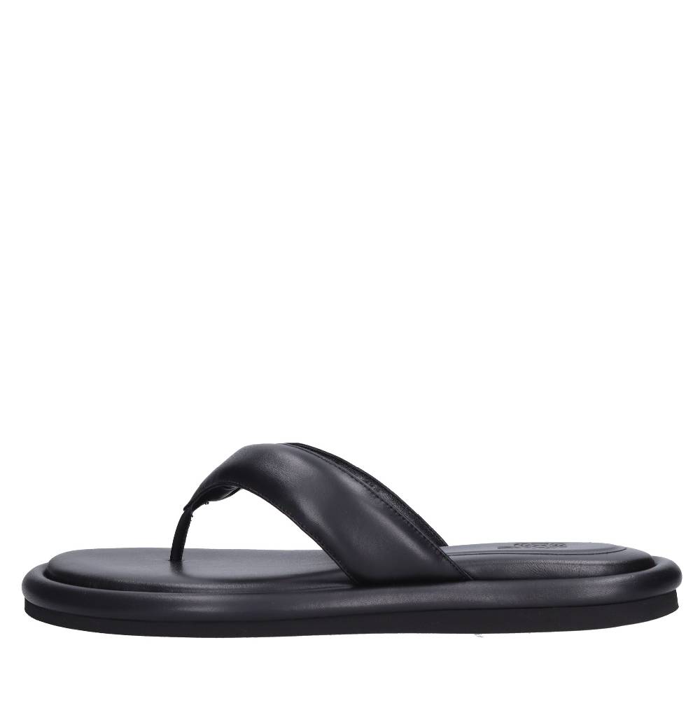 GIA BORGHINI Mules infradito in pelle