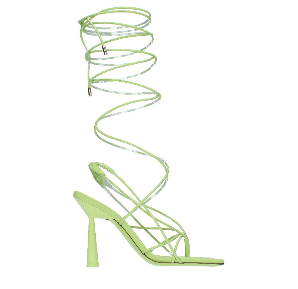 GIA BORGHINI Sandali Infradito In Ecopelle