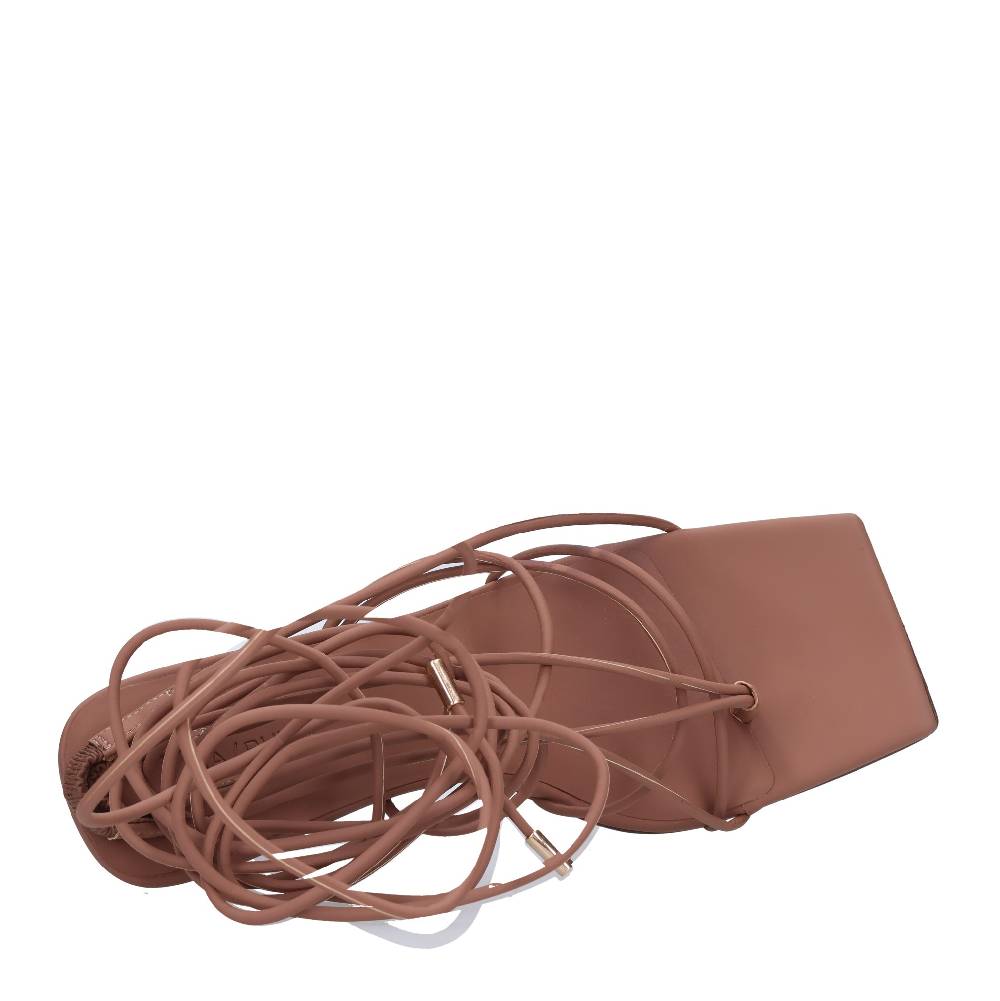 GIA BORGHINI Sandali Infradito In Ecopelle