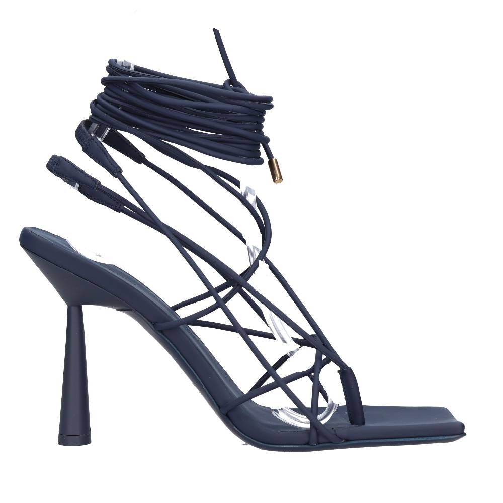 GIA BORGHINI Sandali Infradito In Ecopelle