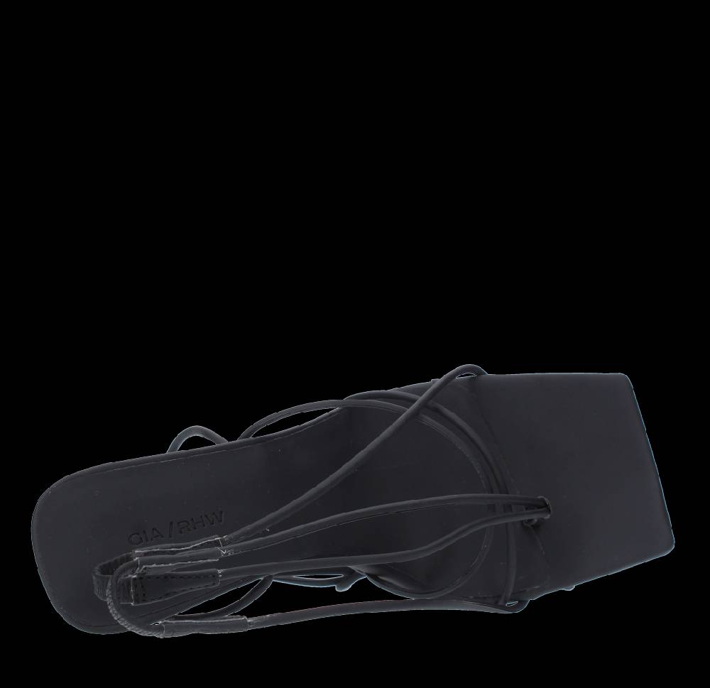 GIA BORGHINI Sandali Infradito In Ecopelle Gommata