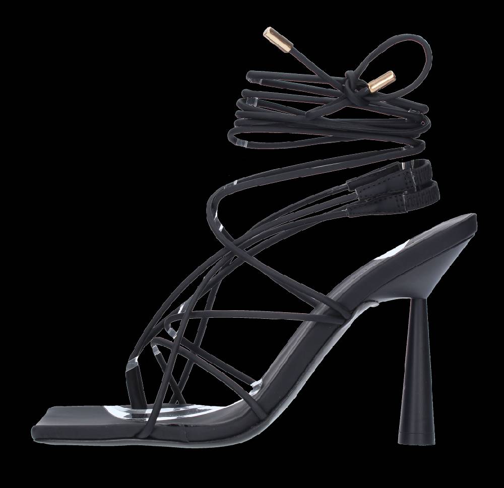 GIA BORGHINI Sandali infradito in ecopelle gommata