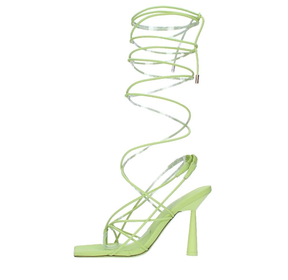 GIA BORGHINI Sandali infradito in ecopelle