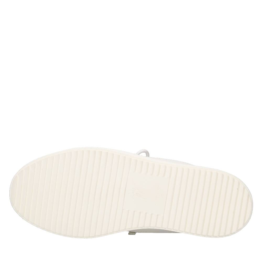 GIUSEPPE ZANOTTI Sneakers In Pelle E Glitter