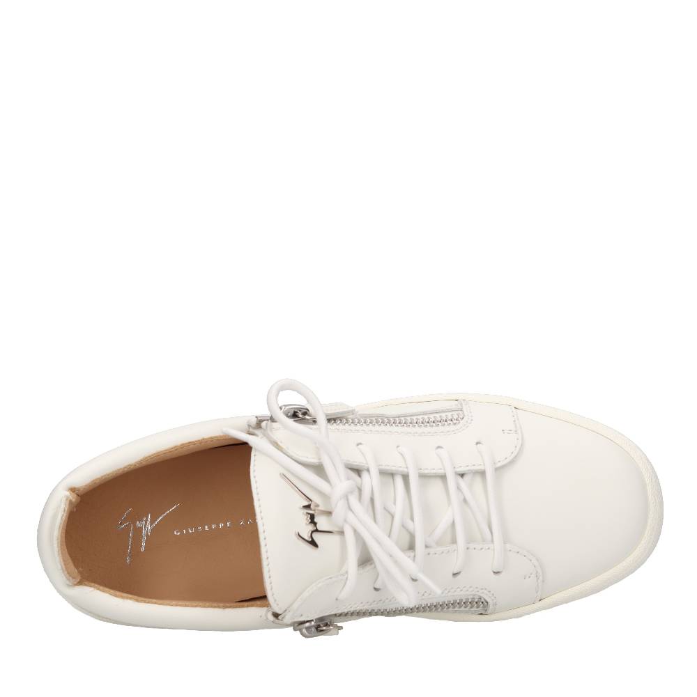 GIUSEPPE ZANOTTI Sneakers In Pelle E Glitter