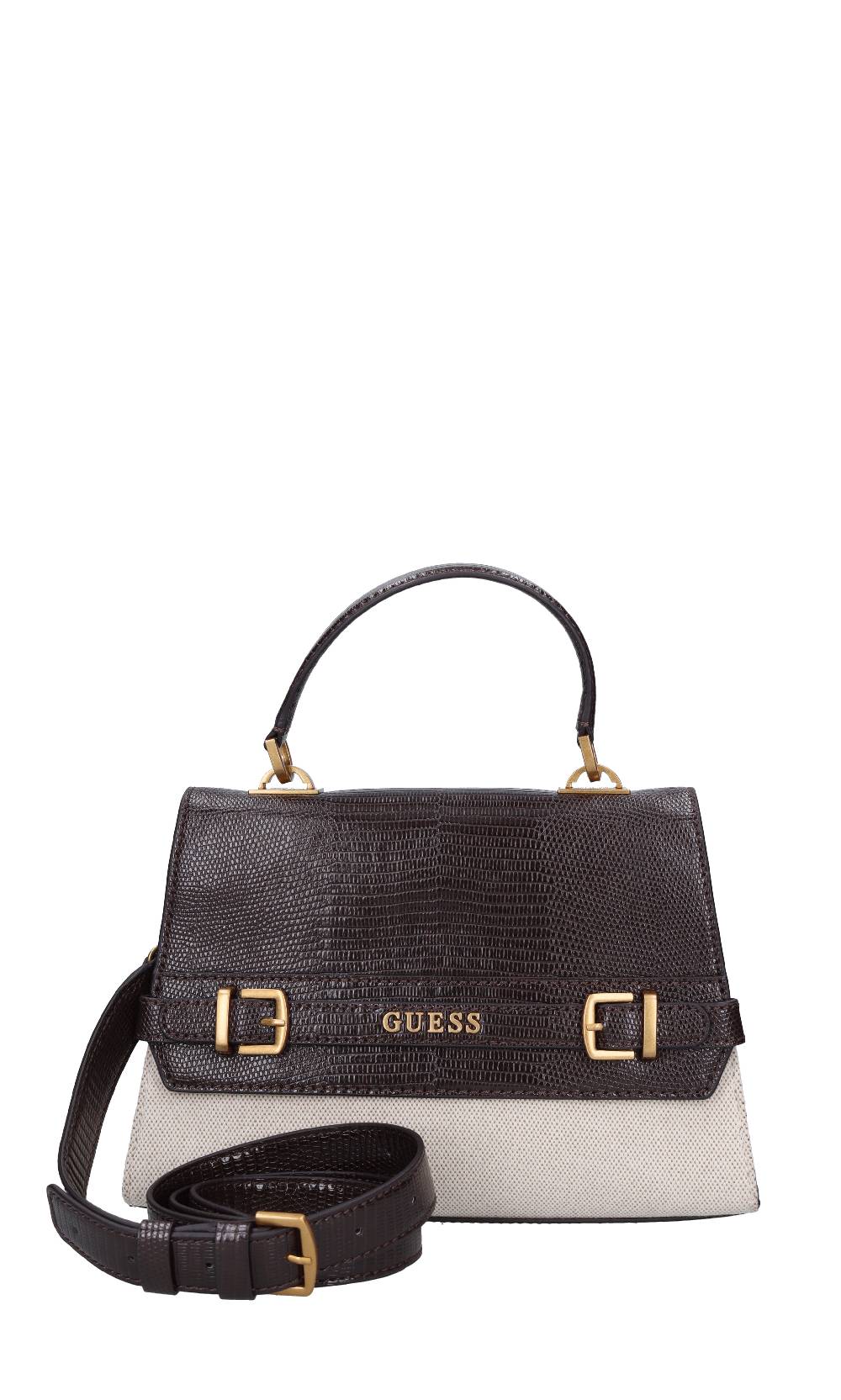 GUESS Borsa in ecopelle e tessuto
