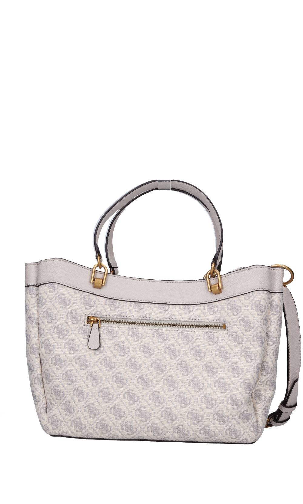 GUESS Borsa In Tessuto Ed Ecopelle