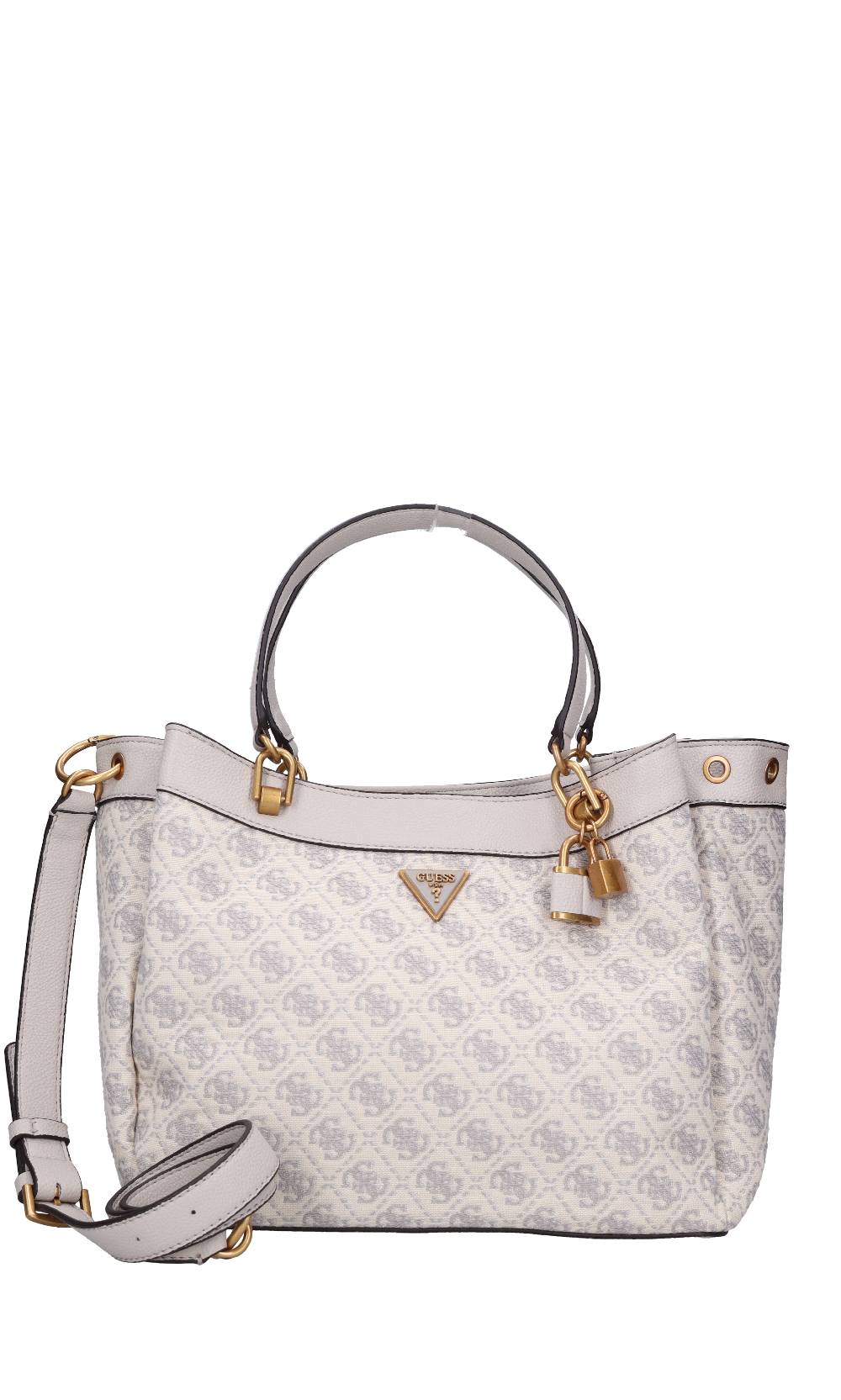 GUESS Borsa in tessuto ed ecopelle