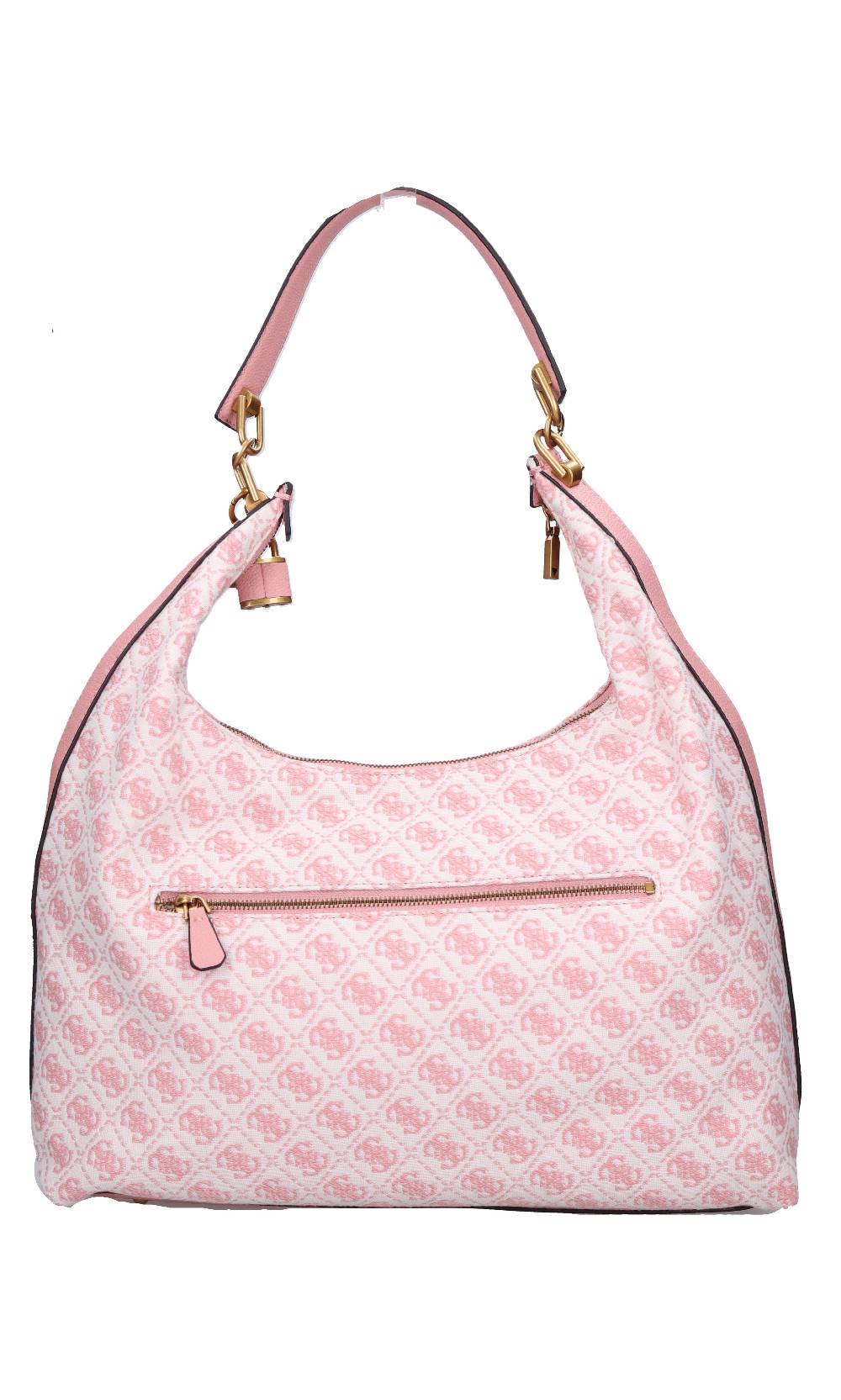 GUESS Borsa In Tessuto Ed Ecopelle