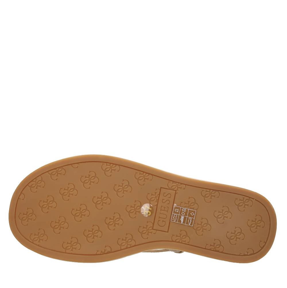 GUESS Sandali Con Zeppa In Pelle