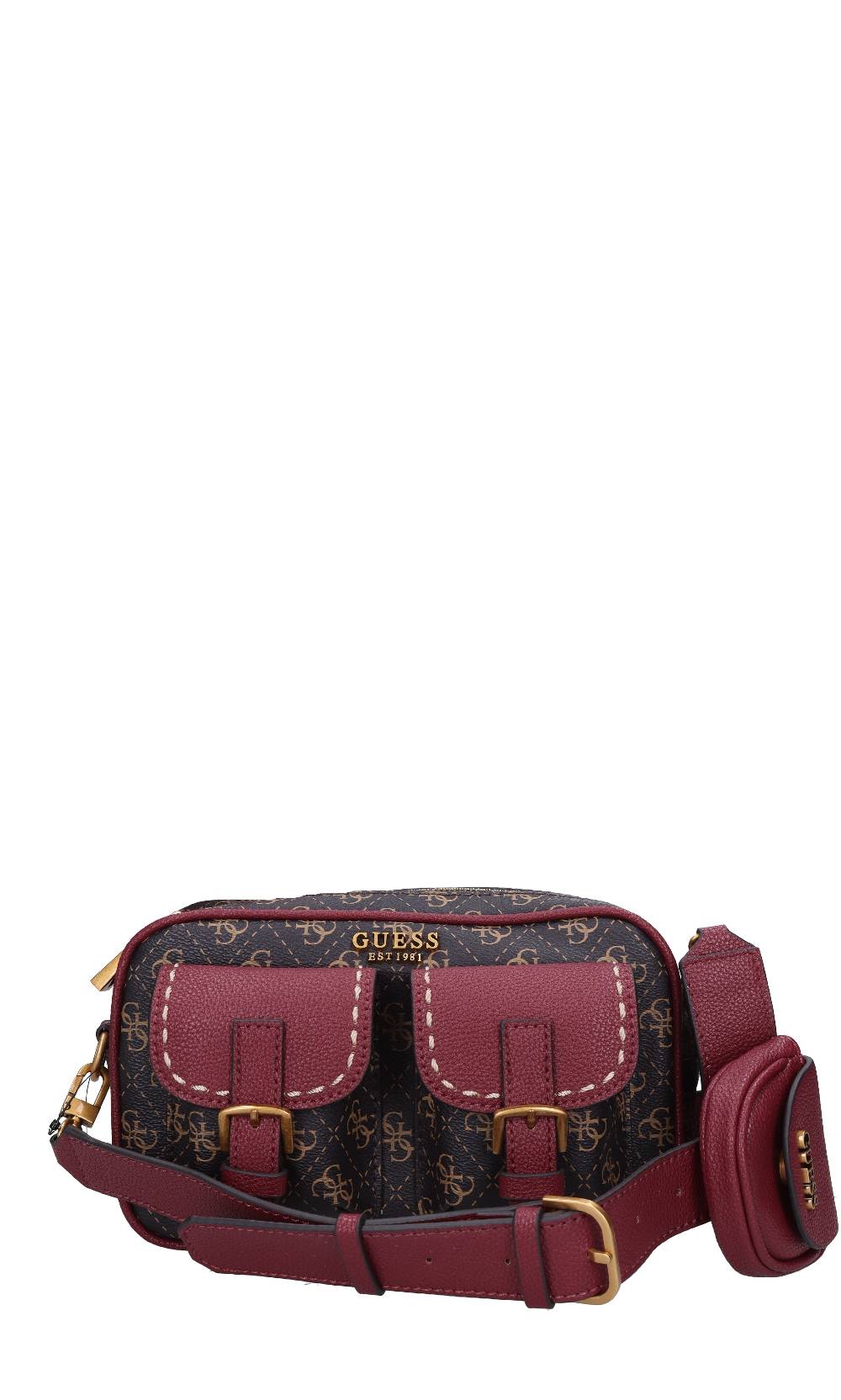 GUESS Tracolla in ecopelle