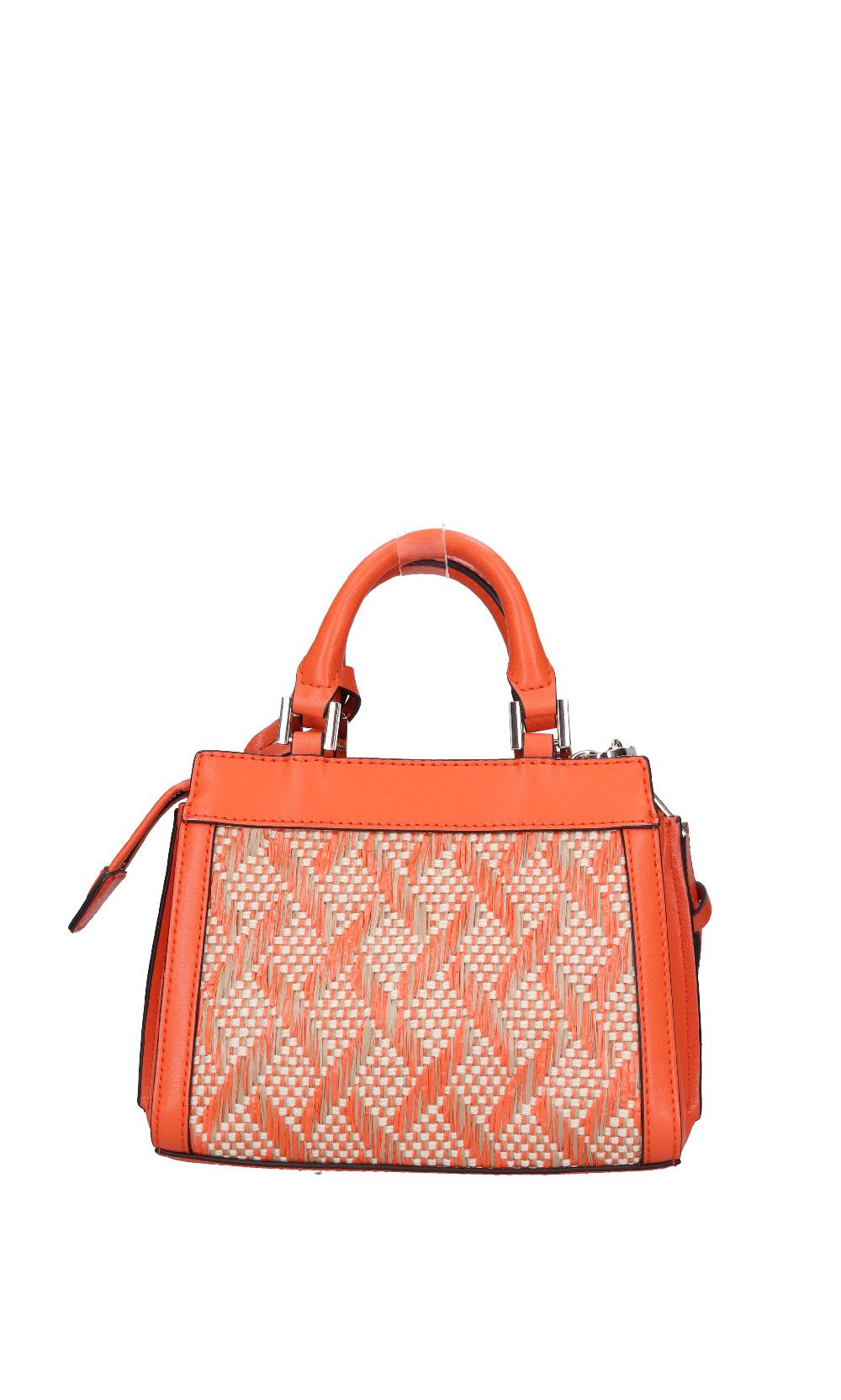 GUESS Tracolla In Ecopelle E Rafia