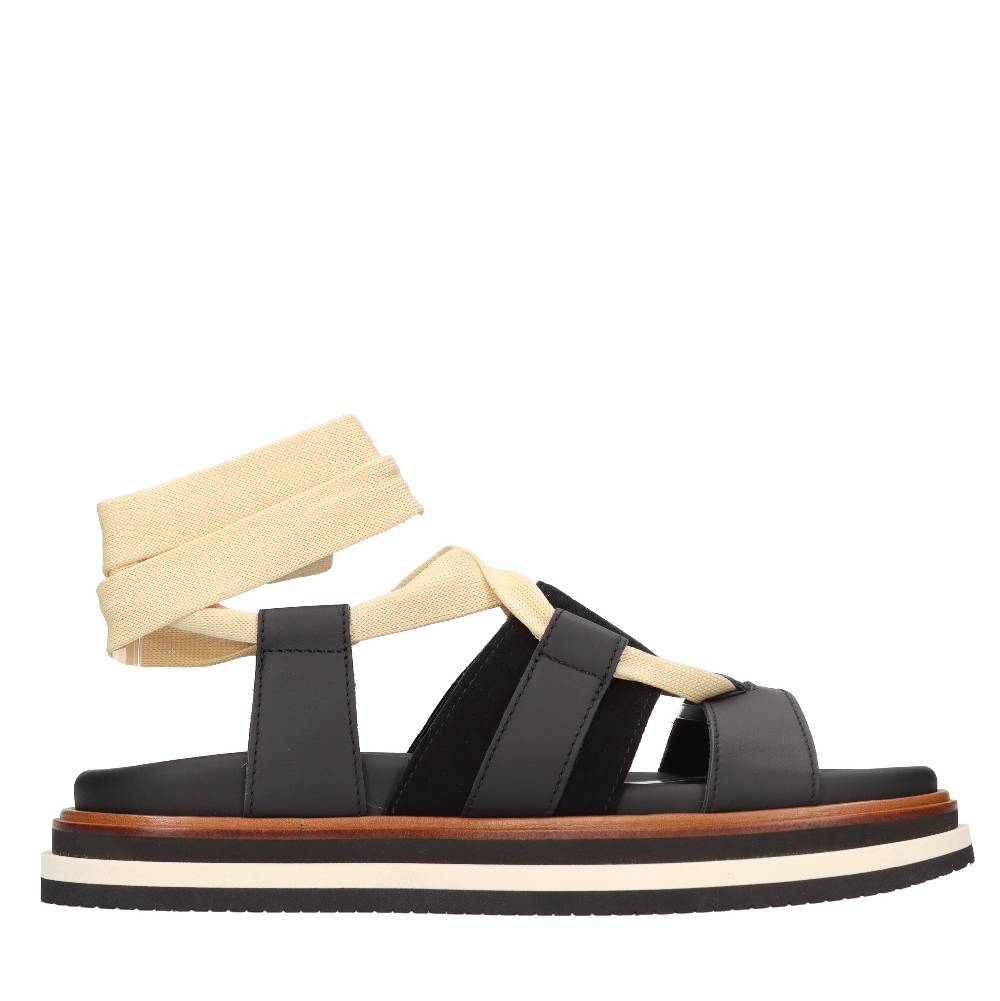 HOGAN Sandali Flat In Pelle