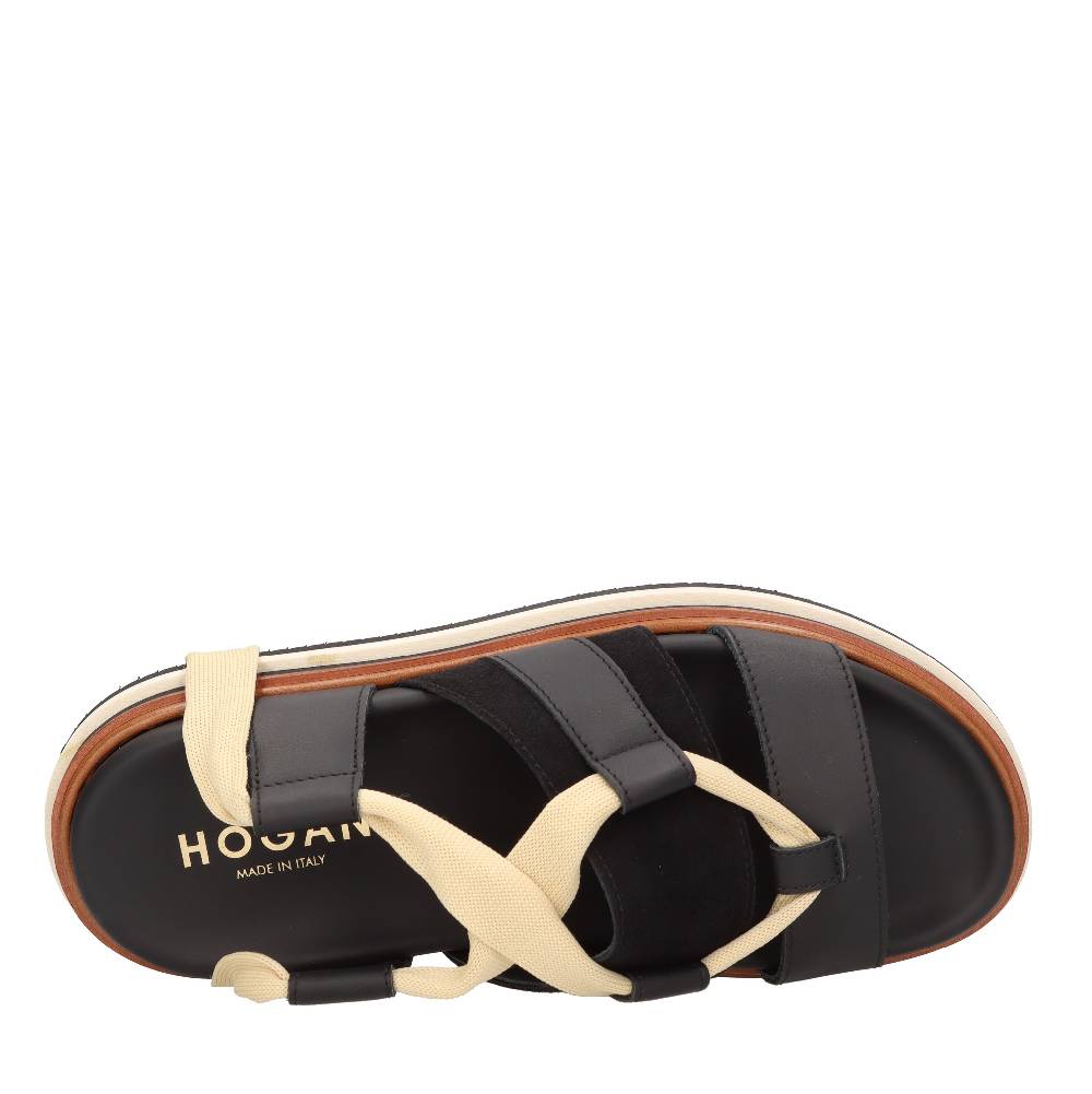 HOGAN Sandali Flat In Pelle
