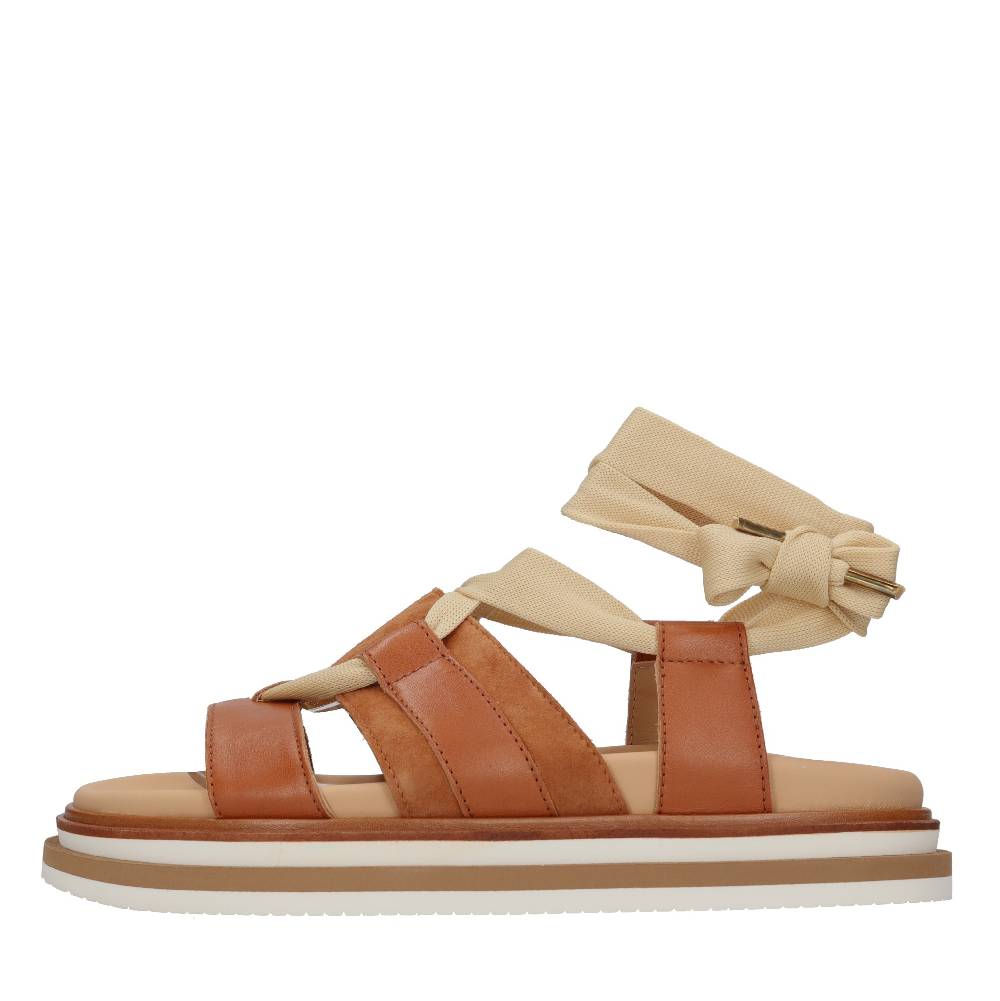 HOGAN Sandali flat in pelle