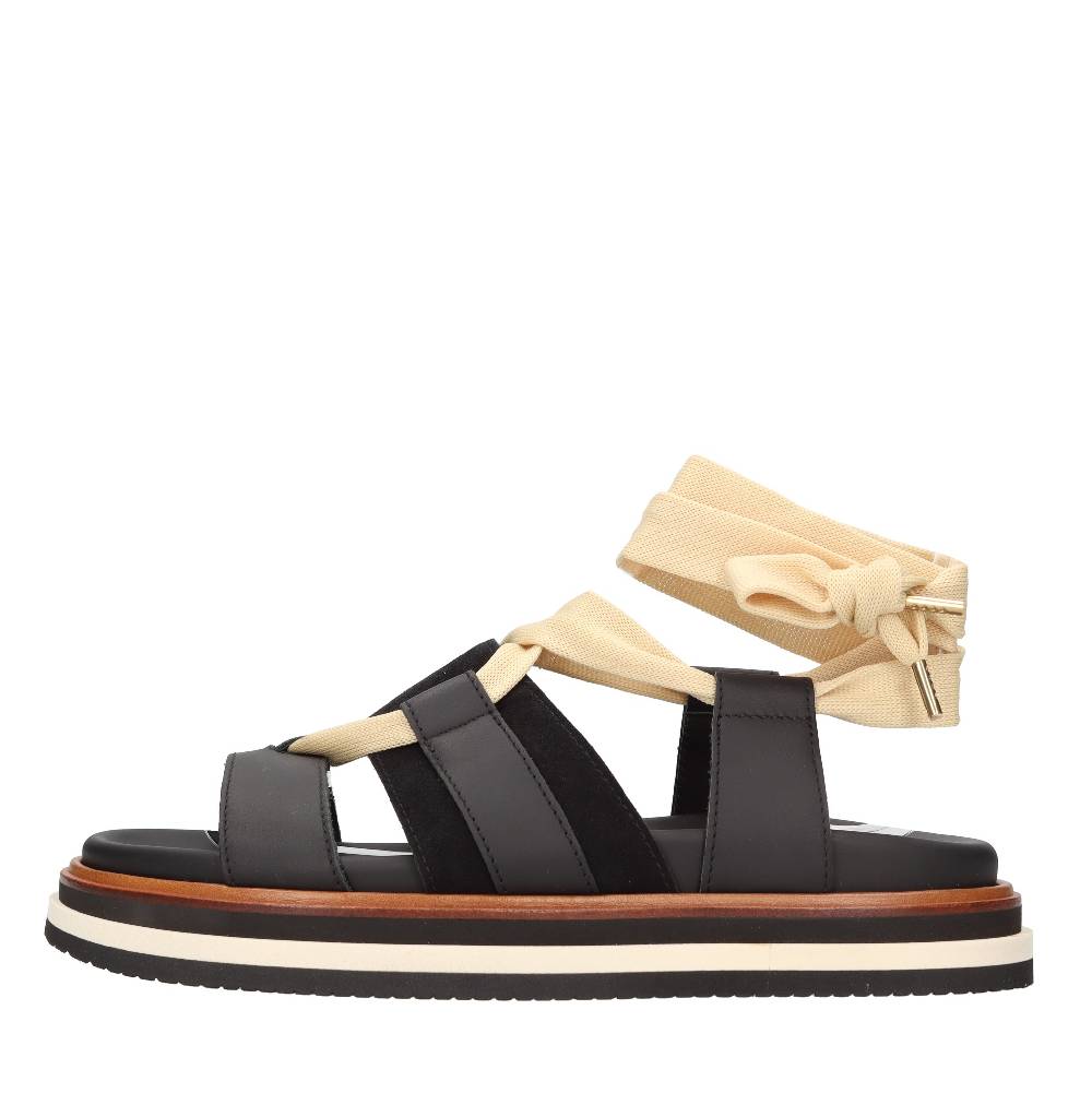 HOGAN Sandali flat in pelle