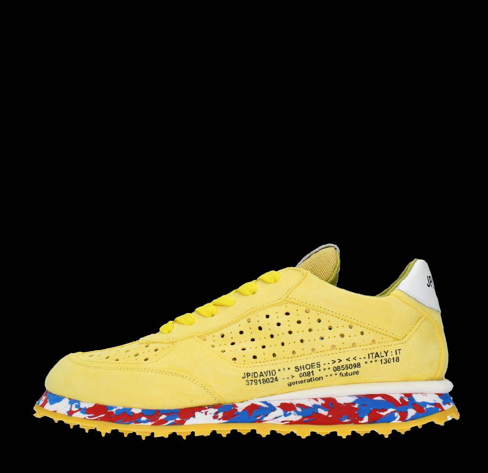 JP/DAVID Sneakers in camoscio