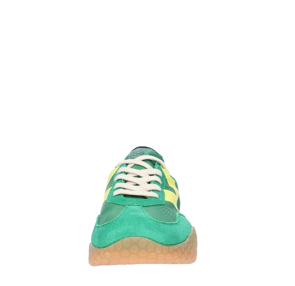 KEH NOO Sneakers In Camoscio Tessuto E Gomma