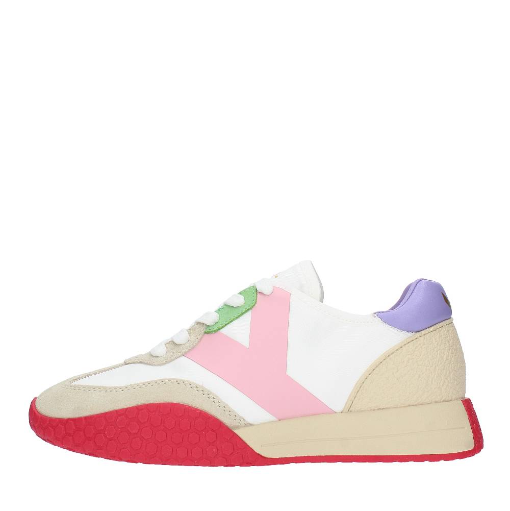 KEH NOO Sneakers in camoscio tessuto e gomma