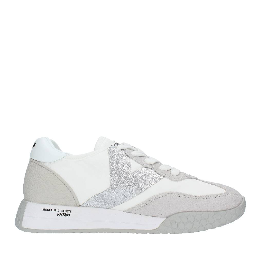 KEH NOO Sneakers In Camoscio Tessuto E Gomma