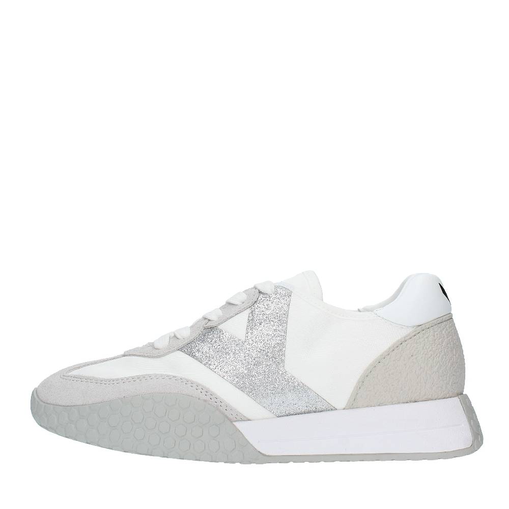 KEH NOO Sneakers in camoscio tessuto e gomma