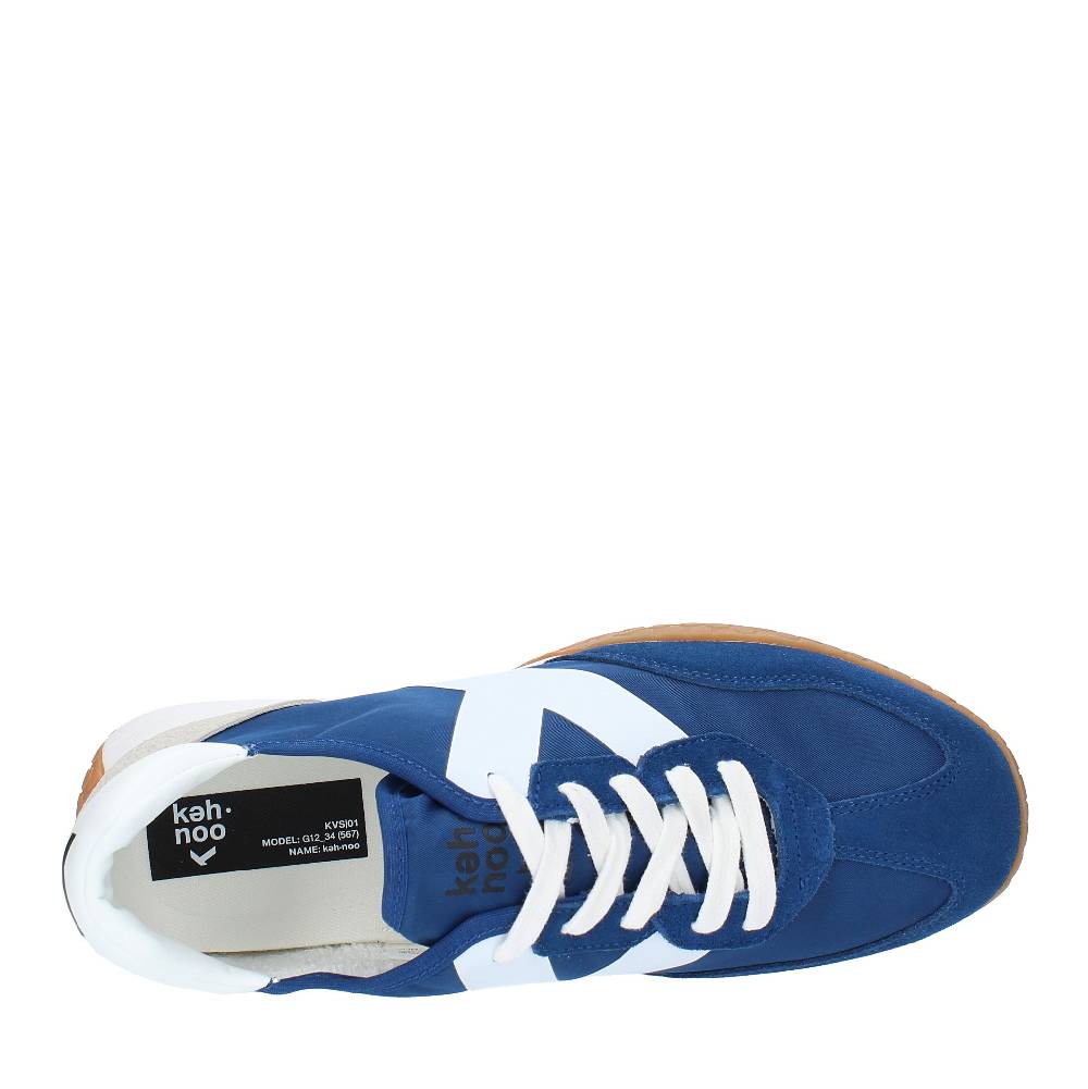 KEH NOO Sneakers In Camoscio Tessuto E Gomma