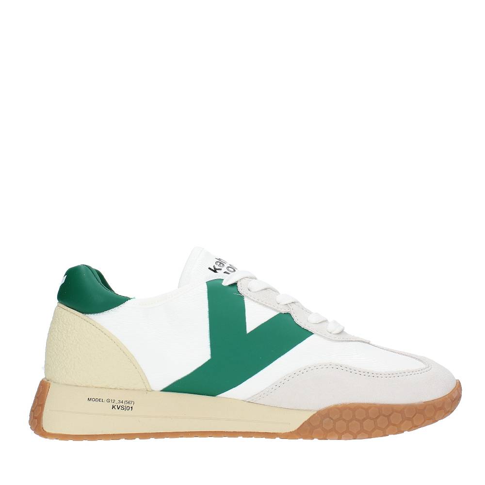 KEH NOO Sneakers In Camoscio Tessuto E Gomma