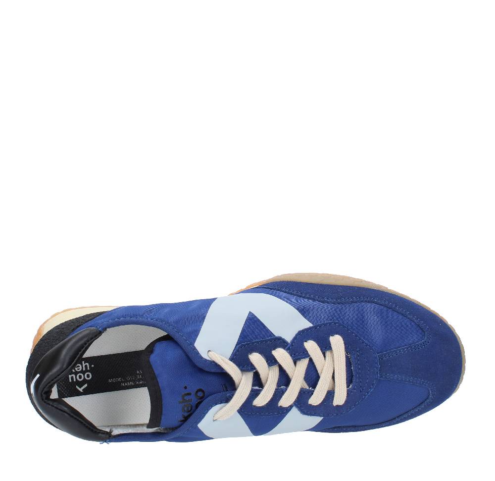KEH NOO Sneakers In Camoscio Tessuto E Gomma
